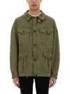 Belstaff Fieldmaster Utility Jacket Adjustable Cuffs In Green