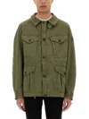 Belstaff Fieldmaster Utility Jacket Adjustable Cuffs In Green