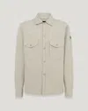 Belstaff Cs60 Overshirt In Stone Beige