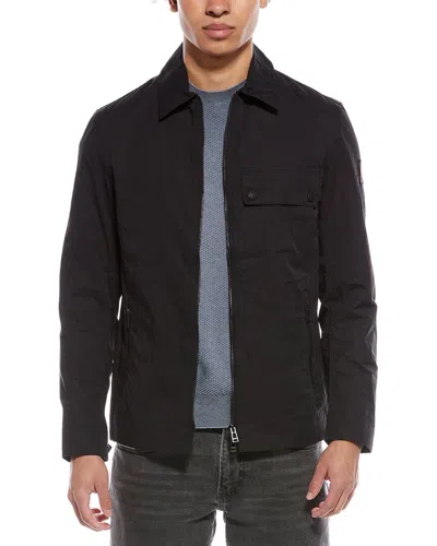 Belstaff Depot Overshirt In Black