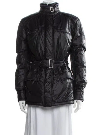 Pre-owned Belstaff Down Coat In Black