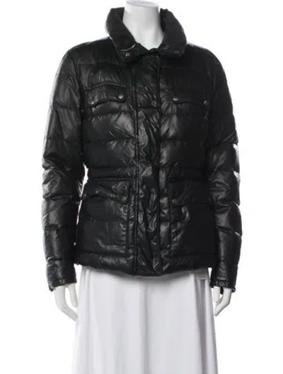 Pre-owned Belstaff Down Jacket In Black