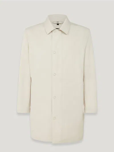 Belstaff Drill Coat In Stone Beige