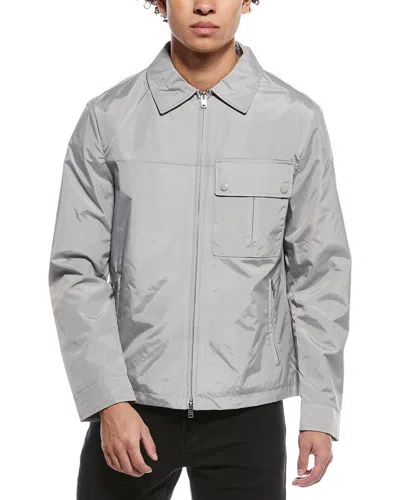 Belstaff Drill Overshirt In Gray