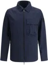 Belstaff Adjustable Fit Utility Jacket In Blue