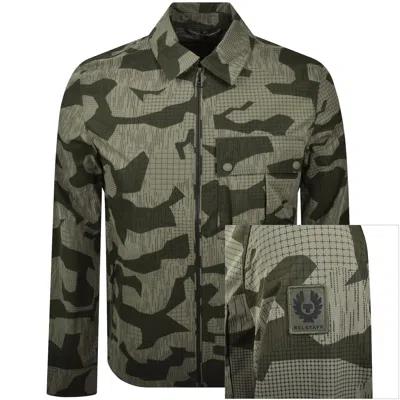 Belstaff Drome Overshirt Green
