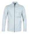Belstaff Drome Overshirt Quarry Blue In Blue