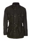 Belstaff Trialmaster Motorcycle Jacket In Green