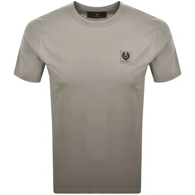 Belstaff Featherweight Logo T Shirt Beige