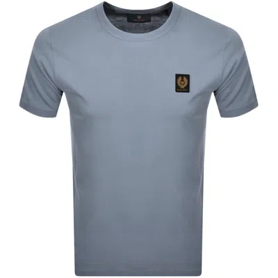 Belstaff Featherweight Logo T Shirt Blue