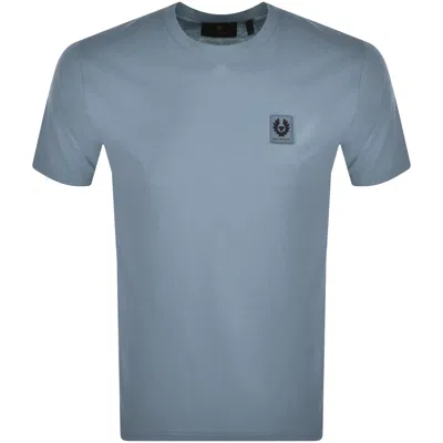 Belstaff Featherweight Logo T Shirt Blue