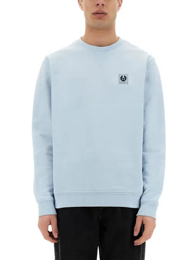 BELSTAFF BELSTAFF FELPA CON PATCH LOGO