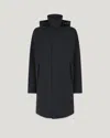 Belstaff Force Coat In Black