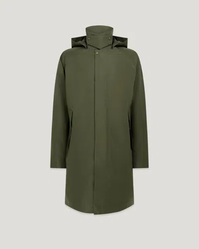 Belstaff Force Coat In Faded Olive