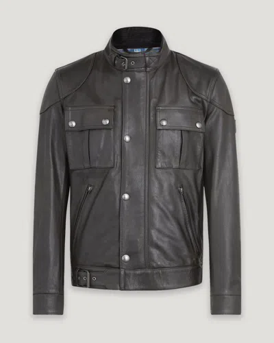 Belstaff Gangster Jacket In Black