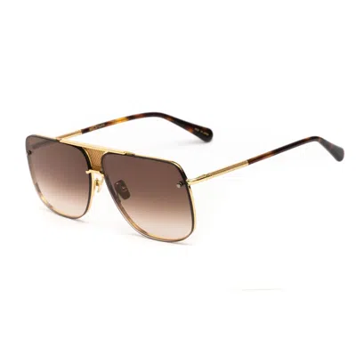 Belstaff Gold Titanium Sunglasses In Brown