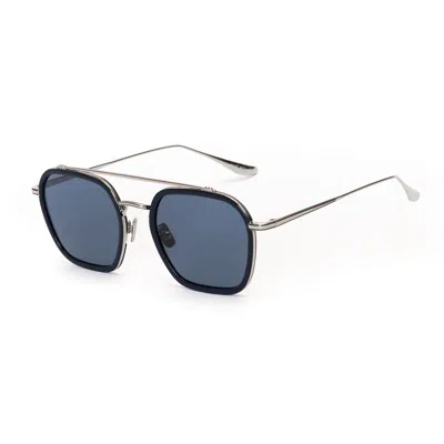 Belstaff Gray Stainless Steel Sunglasses In Multi
