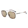 Belstaff Gray Titanium Sunglasses In Brown