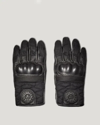 Belstaff Hampstead Motorcycle Glove Calf Leather Black / Size Xl