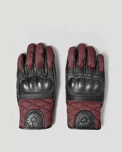 Belstaff Hampstead Motorcycle Glove Calf Leather In Multi