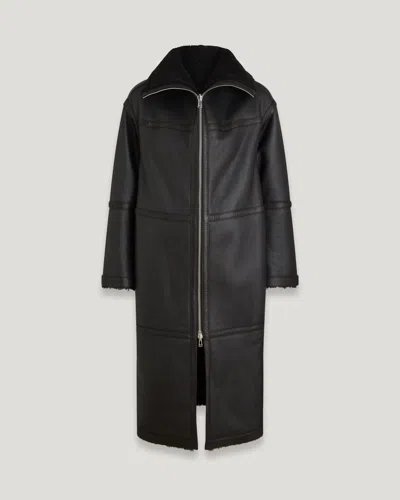 Belstaff Helix Coat In Black