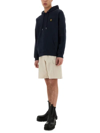 Belstaff Hoodie In Blue