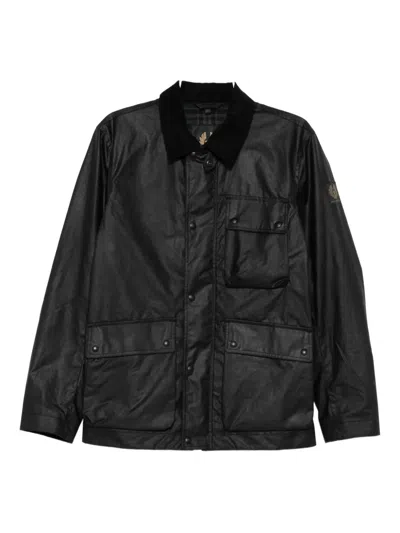 Belstaff Incline Wax Jacket In Black