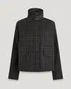 Belstaff Iris Jacket In Charcoal/black