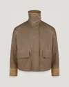 Belstaff Iris Jacket In Dark Pumice