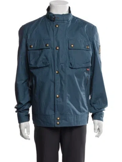 Pre-owned Belstaff Jacket In Blue