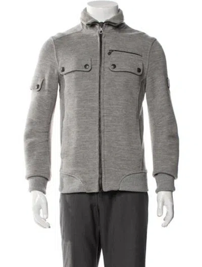 Pre-owned Belstaff Jacket In Gray