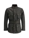 Belstaff Men Trailmaster Waterproof Jacket In Green