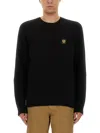 Belstaff Sweatshirt With Logo Patch In Black