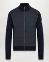 Belstaff Kelbrook Zip Cardigan In Washed Navy