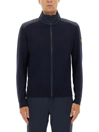 BELSTAFF KELBY" CARDIGAN WITH ZIPPER