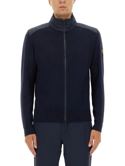 BELSTAFF BELSTAFF "KELBY" CARDIGAN WITH ZIPPER