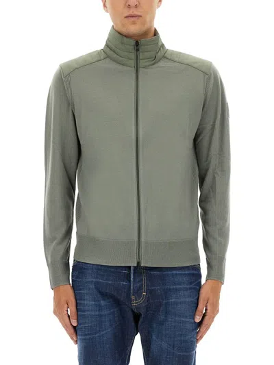 BELSTAFF BELSTAFF "KELBY" CARDIGAN WITH ZIPPER