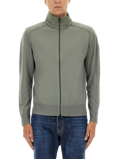 BELSTAFF KELBY" CARDIGAN WITH ZIPPER