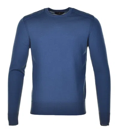 Belstaff Kerrigan Crew Neck Jumper Insignia Blue