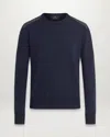 Belstaff Kerrigan Crew Neck Jumper Dark Ink In Blue