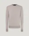 Belstaff Kerrigan Crewneck Jumper In Pumice