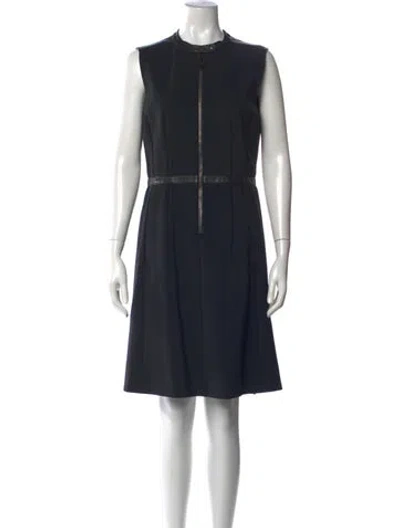 Pre-owned Belstaff Knee-length Dress In Black