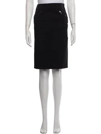 Pre-owned Belstaff Knee-length Skirt In Black