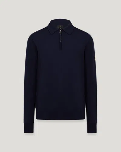 Belstaff Kyle Polo Merino Wool In Black