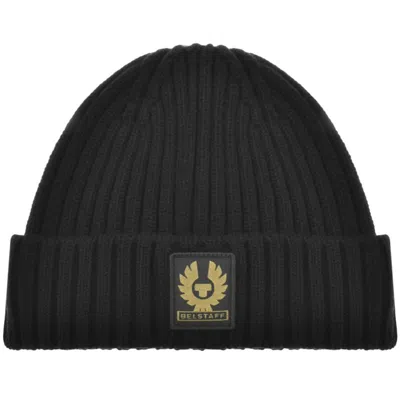 Belstaff Lambswool Watch Beanie Black