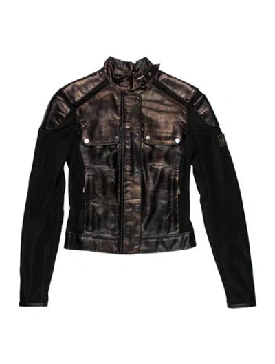 Pre-owned Belstaff Leather Biker Jacket
