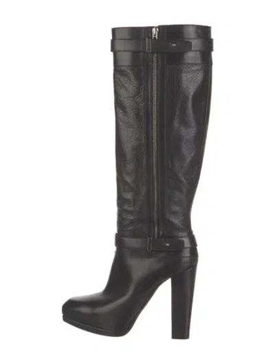 Pre-owned Belstaff Leather Boots In Black