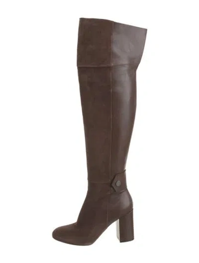 Pre-owned Belstaff Leather Boots In Brown