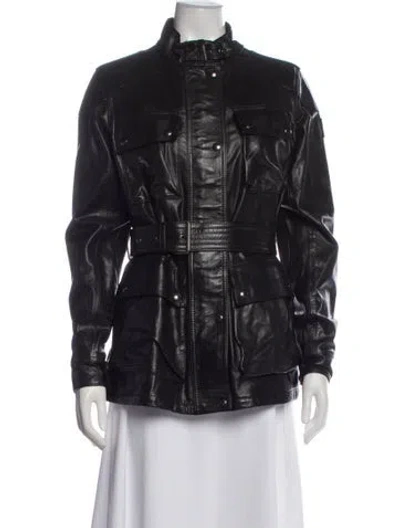 Pre-owned Belstaff Leather Jacket In Multi