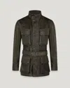 Belstaff Legacy Trialmaster Panther Jacket In Dark  Olive